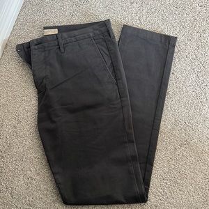 Grey Burberry pants, gently used, size 33/32